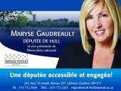 Maryse Gaudreault députée de Hull
